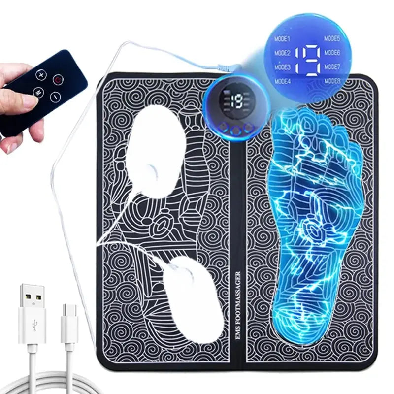 Smart Electric Foot Massager – 19 Intensity Levels for Pain Relief & Ultimate Relaxation