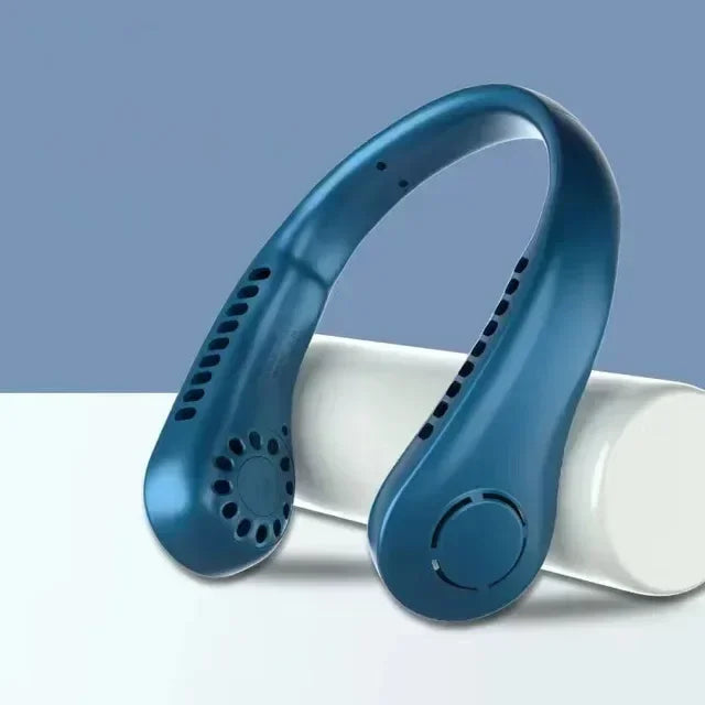 Stay Cool Anywhere with the Ultra-Comfort Portable Neck Fan – Hands-Free Breeze on the Go!