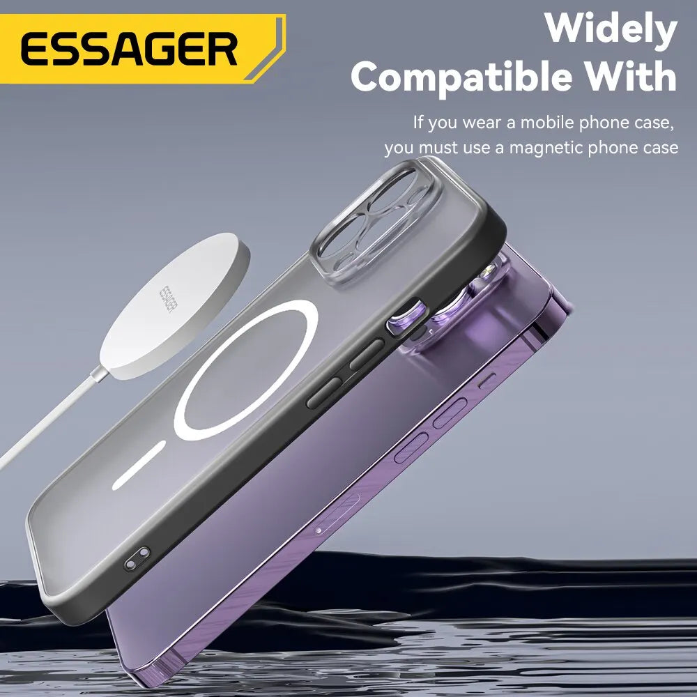 Magnetic Wireless Charger 15W – Premium Fast Charging with Sleek Magnetic Design