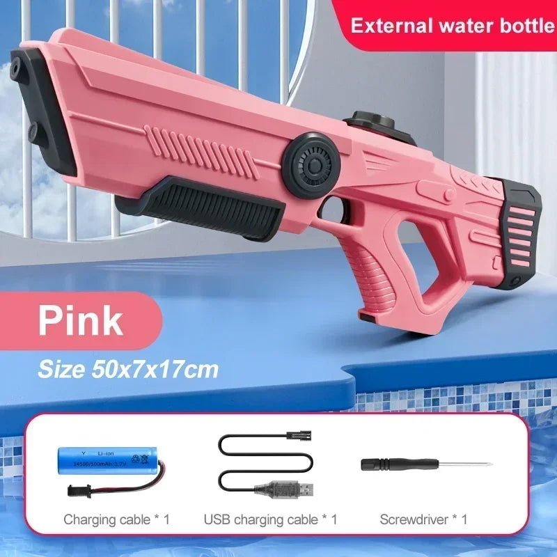 Water War King – Chinese High-Pressure Water Gun with Beast Mode Design!