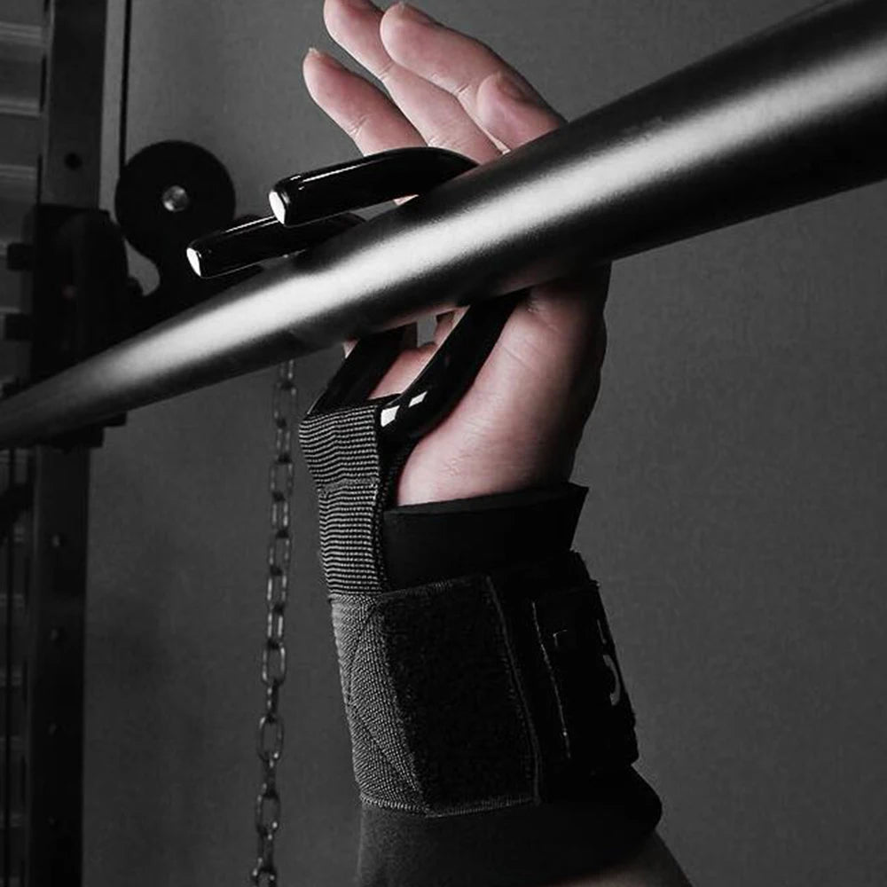Premium Weightlifting Straps with Steel Hooks – Maximum Strength & Stability