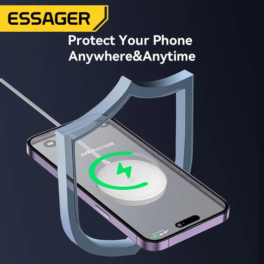 Magnetic Wireless Charger 15W – Premium Fast Charging with Sleek Magnetic Design