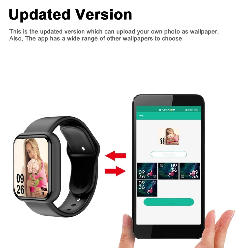 Premium Smartwatch for Men & Women – Bluetooth Call, Music Player & Fitness Tracker