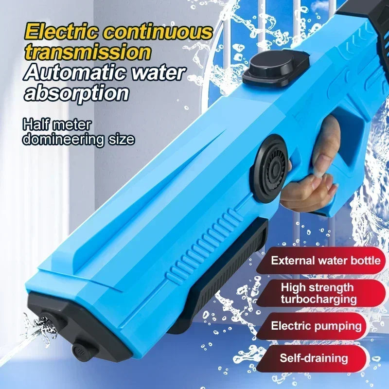 Water War King – Chinese High-Pressure Water Gun with Beast Mode Design!