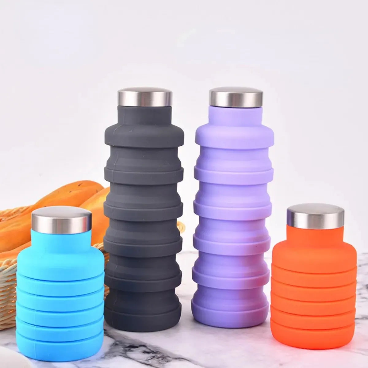 Premium Foldable Water Bottle – Lightweight, Reusable & Travel-Friendly Hydration Solution
