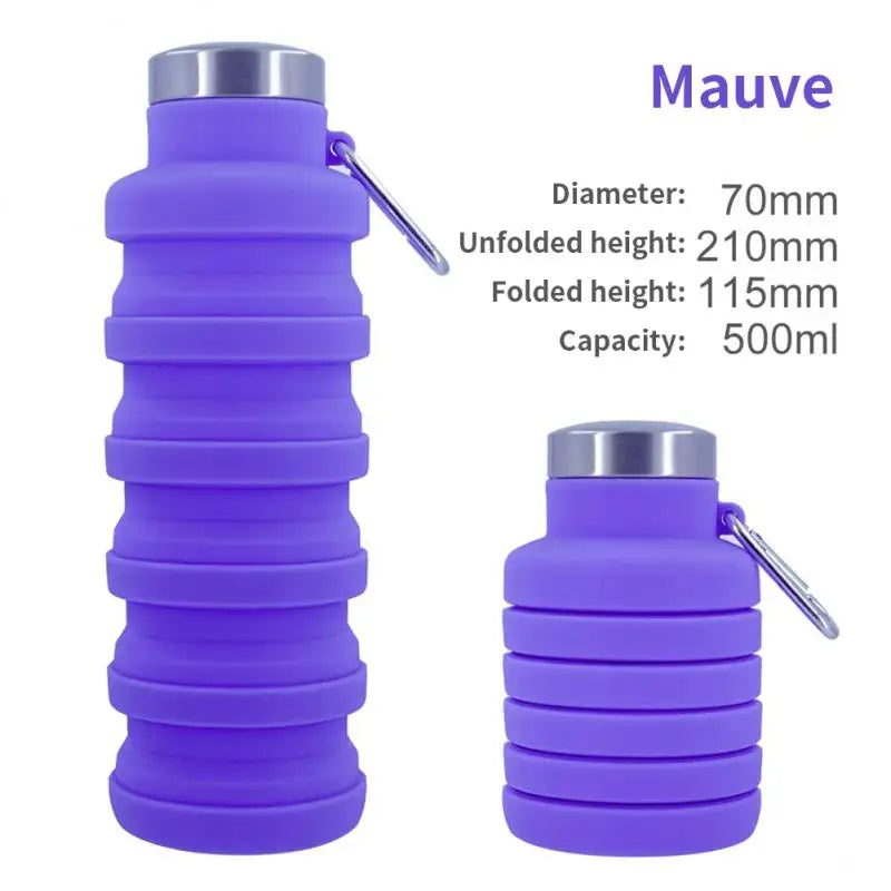 Premium Foldable Water Bottle – Lightweight, Reusable & Travel-Friendly Hydration Solution