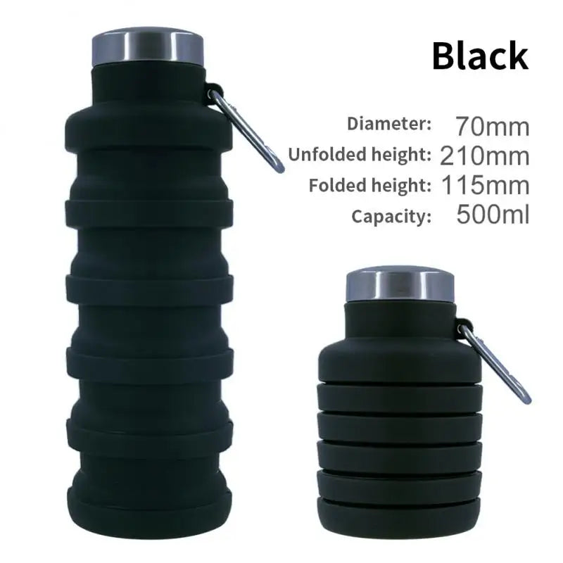 Premium Foldable Water Bottle – Lightweight, Reusable & Travel-Friendly Hydration Solution