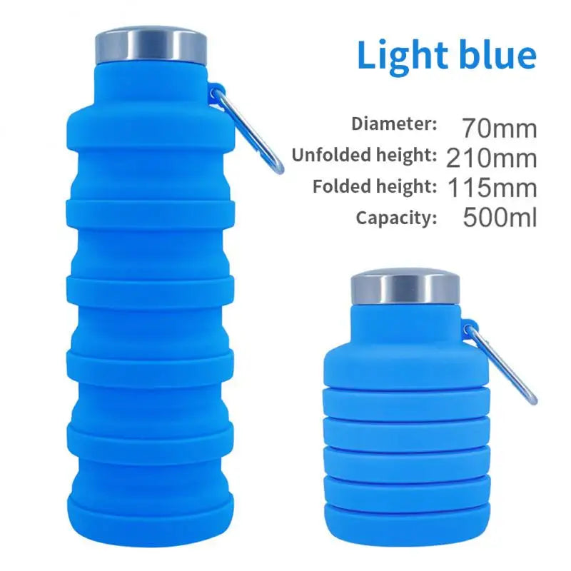Premium Foldable Water Bottle – Lightweight, Reusable & Travel-Friendly Hydration Solution
