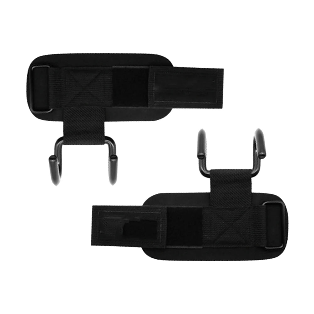 Premium Weightlifting Straps with Steel Hooks – Maximum Strength & Stability